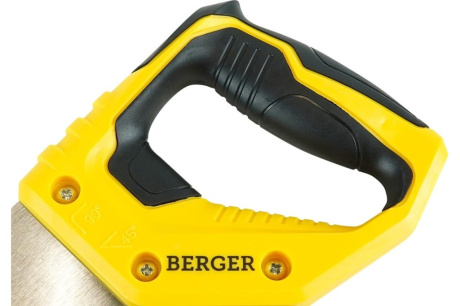 Купить Ножовка по дереву ХОЛЬЦ 500мм сегментная 3D заточка 7TPI BERGER BG1840 фото №5