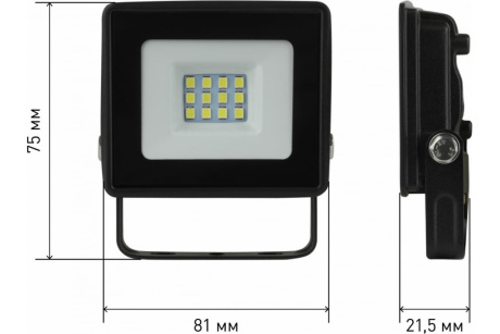 Купить Прожектор -10Вт LPR-023-0-40K-010 800Лм 4000К  ЭРА фото №6