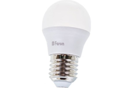 Купить Лампа св.диод. шарик 9W 230V E27 2700K  FERON фото №6