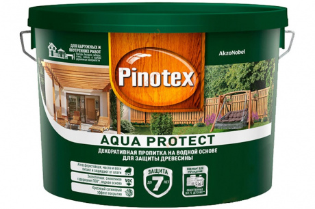 Купить Декоративная пропитка PINOTEX AQUA PROTECT база под колеровку 2,62 л фото №1