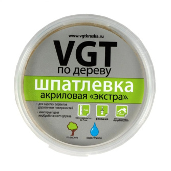 Купить Шпатлёвка "Экстра" по дереву берёза 0 3кг VGT  VGT0238 фото №2