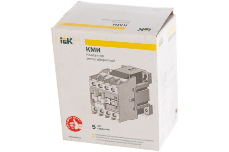 Купить 3.4.Контактор IEK КМИ-22510 25А 220В/АС-3 KKM21-025-230-10 фото №4